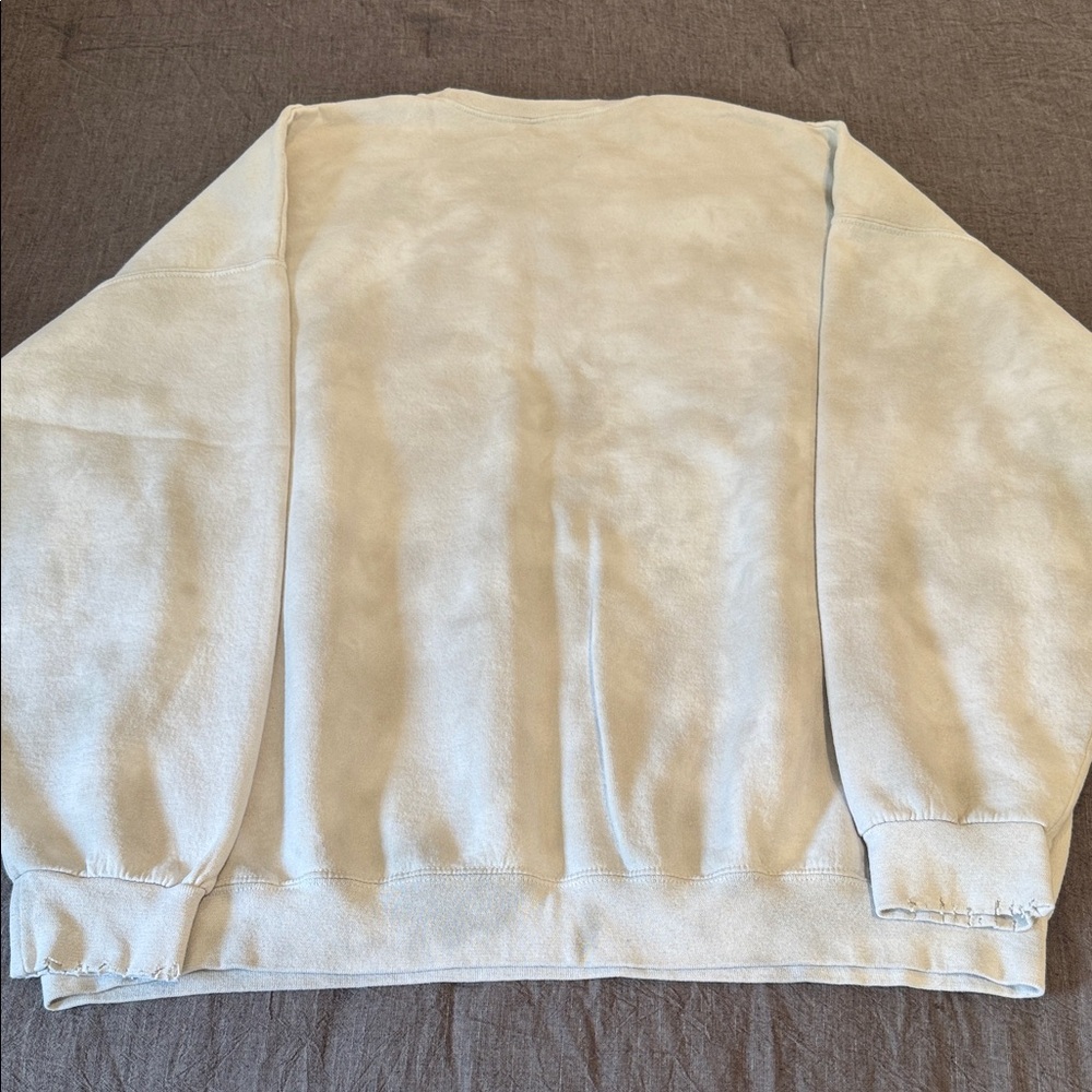 Urban Outfitters White Sunburst Graphic Sweatshirt - Picture 4 of 4